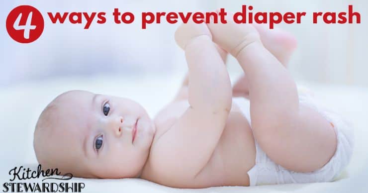 4 ways to prevent diaper rash