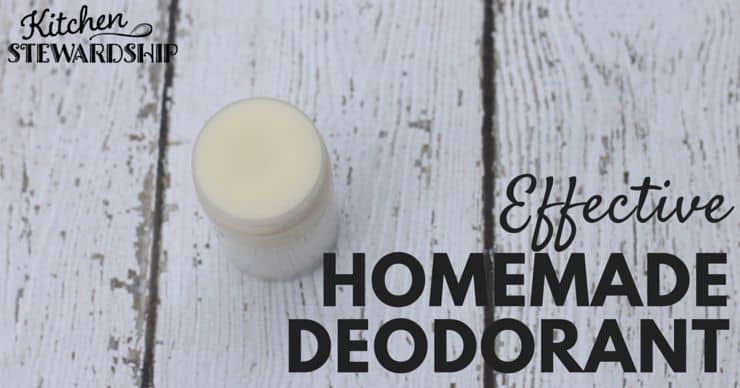 Learn how to make homemade deodorant, including my experiments with quick and easy natural deodorant (like baking soda) first. Making your own deodorant is simple!