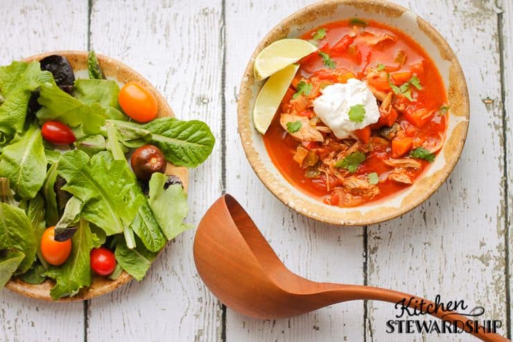 Smoky Mexican Chicken Soup
