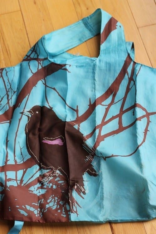 reusable foldup bag so nice for vacation