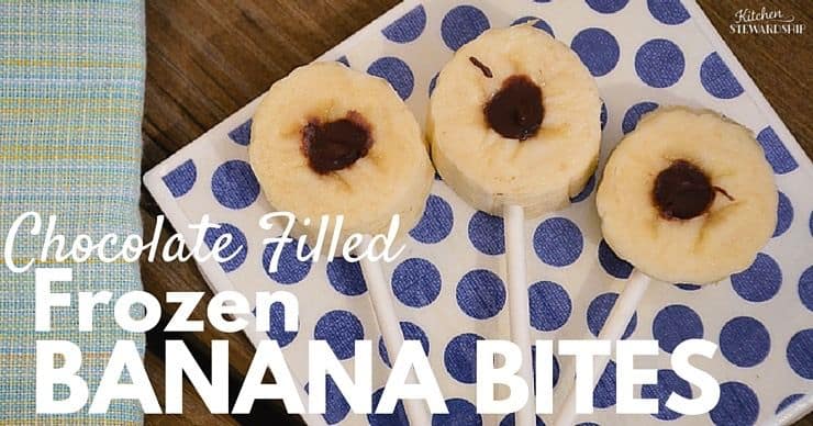 Copy of Chocolate Filled Frozen Banana Bites