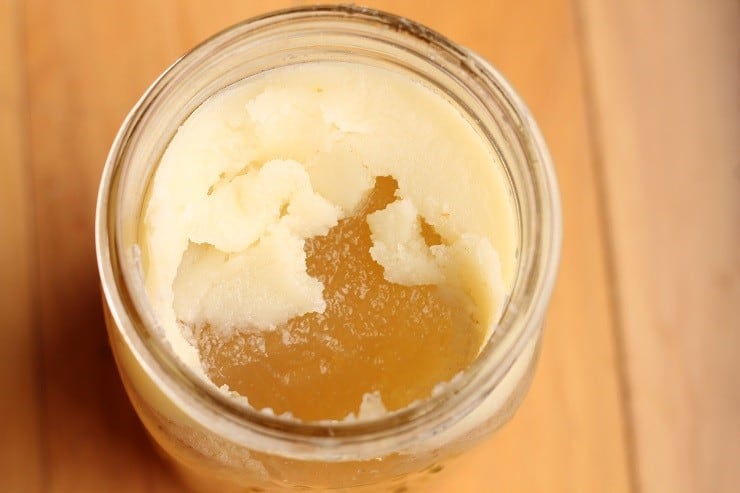 Gelled up Chicken Stock