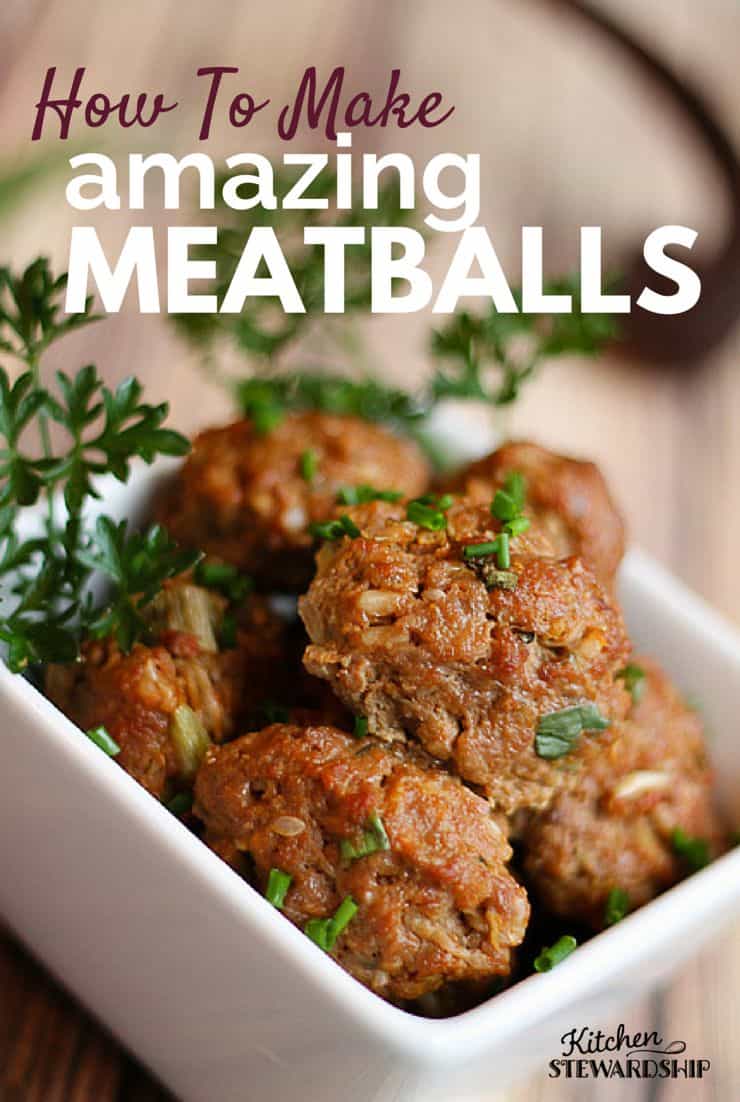 How to Batch Cook Amazing Meatballs