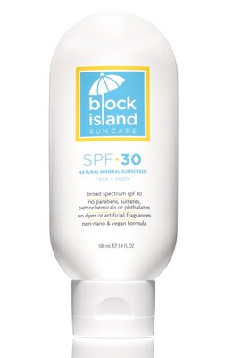Block Island Natural Mineral Sunscreen Review 