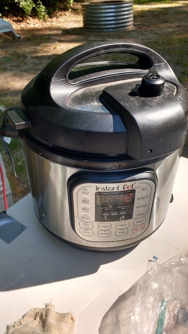 Camping with the Instant Pot dinner is ready when you are