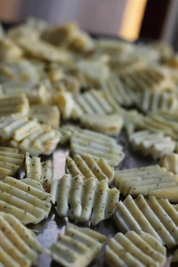 Baked Parsnip Cottage Fries