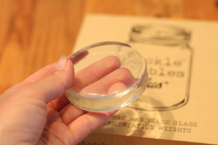 Pickle Pebbles for fermenting vegetables safely without mold