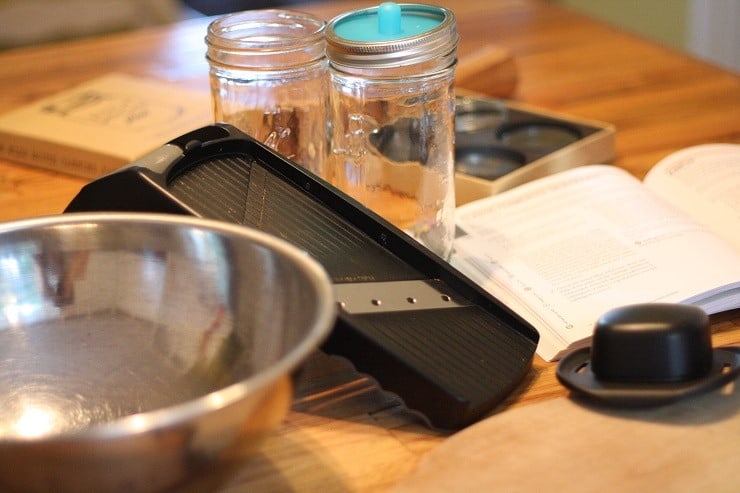 Ready to Make Homemade Sauerkraut all the supplies I need