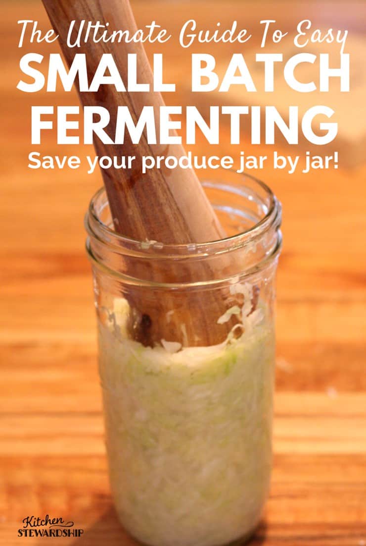The Ultimate Guide to Easy Small Batch Fermenting preserve any produce jar by jar