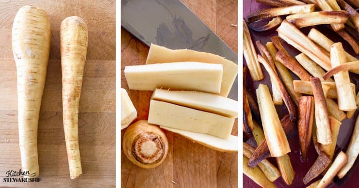 What do you do with a parsnip make fries