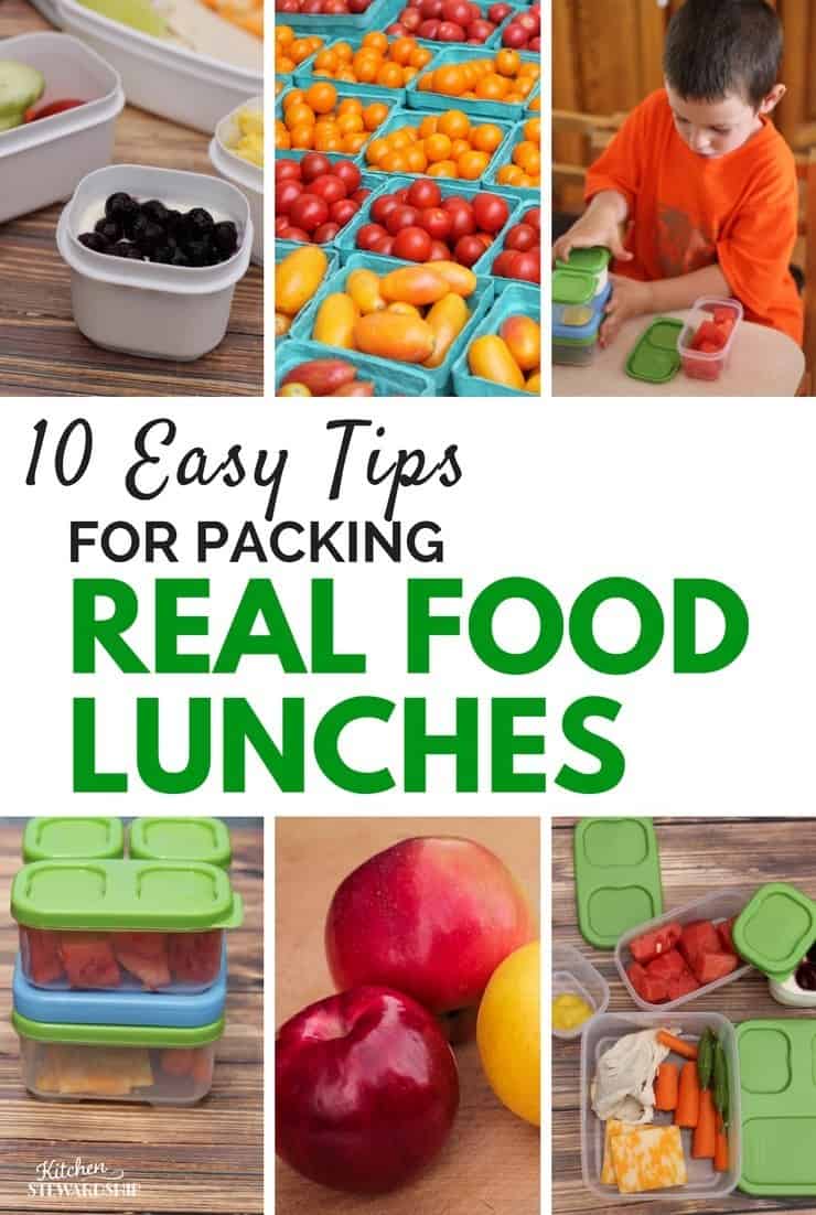10 easy tips for packing real food lunches for kids
