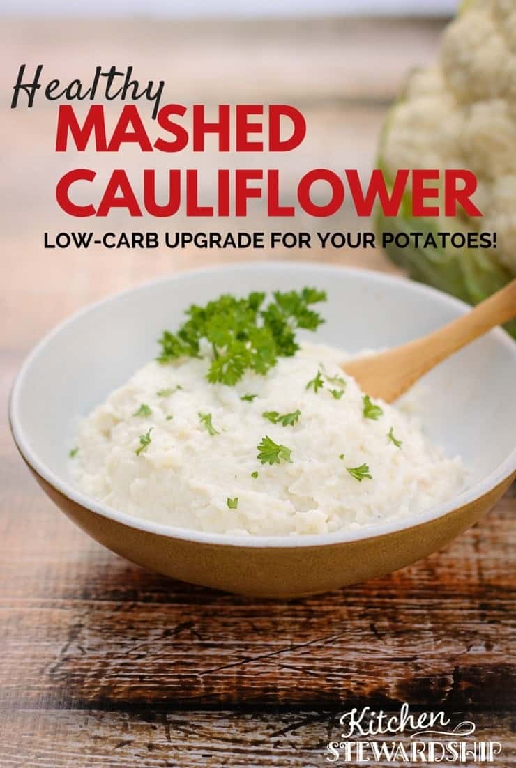 Low Carb Creamed Cauliflower