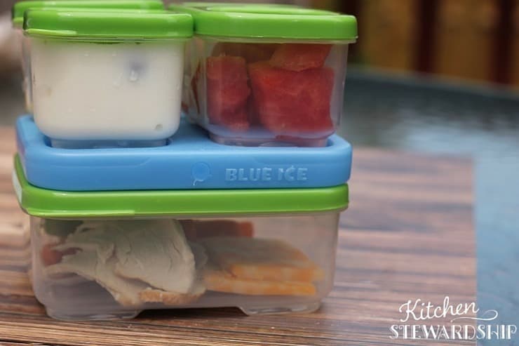 Rubbermaid Lunchblox Blue Ice keeps it cold 4 hours