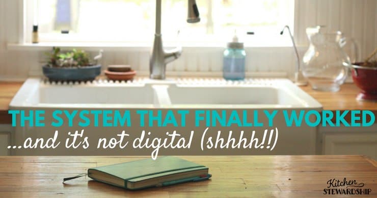 The system that finally worked...and its not digital shhh