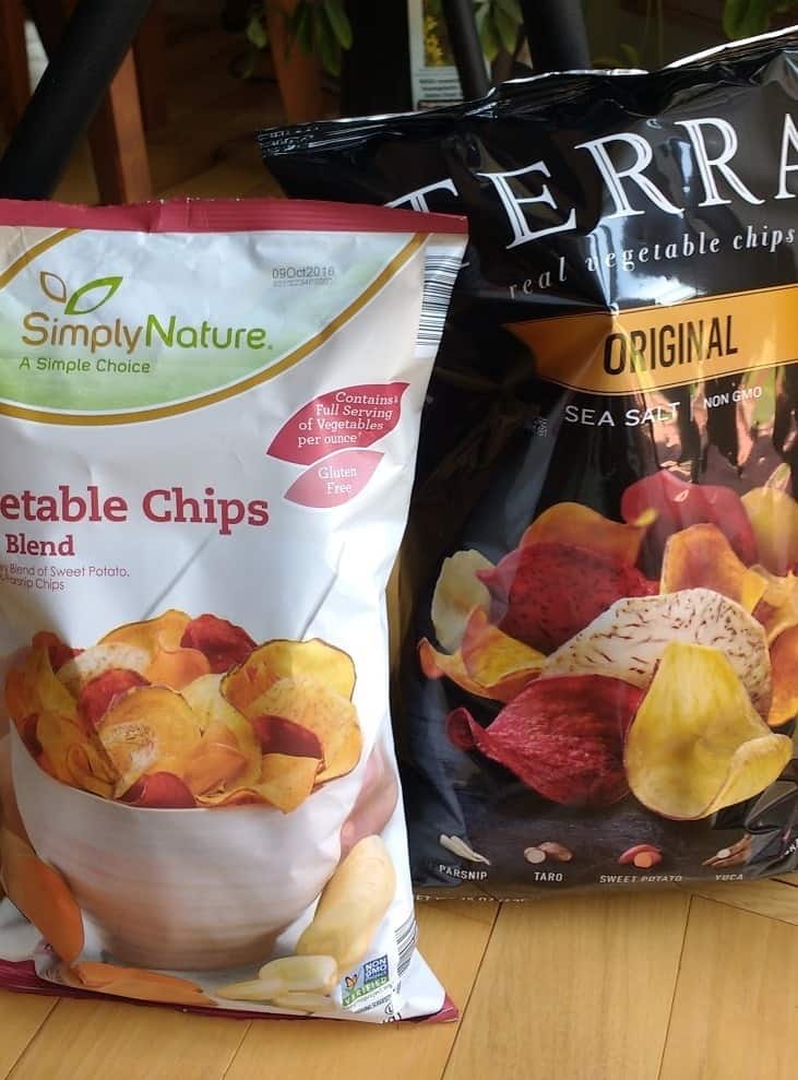 Costco vs ALDI vegetable chips I think theyre exactly the same