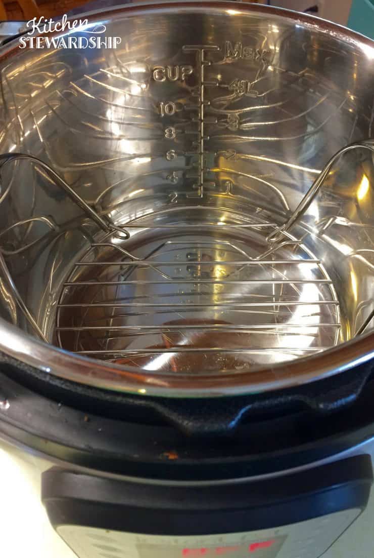 the Instant Pot is stainless steel