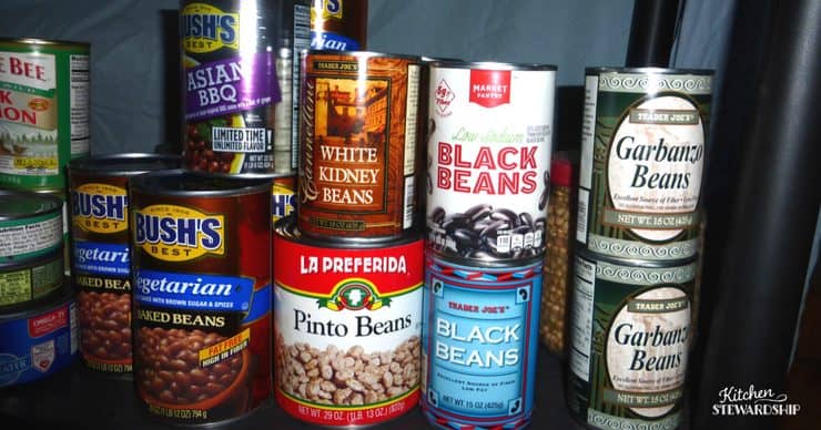 Tips for organizing the pantry-make meal planning simple! 