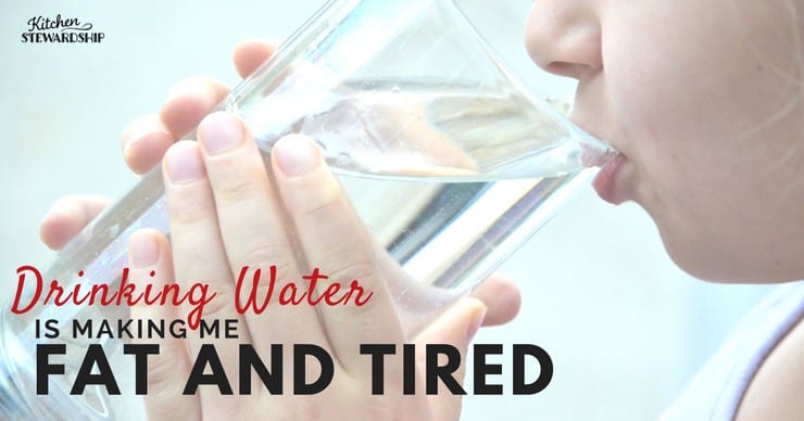 Drinking 8 glasses of water and still tired and gaining weight? Giving up all the water could be an easy solution.
