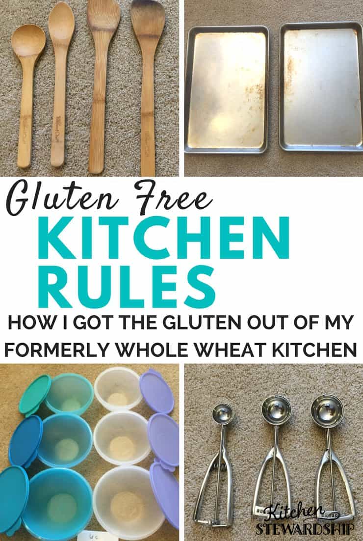 How I Got The Gluten Out Of My Formerly Whole Wheat Kitchen