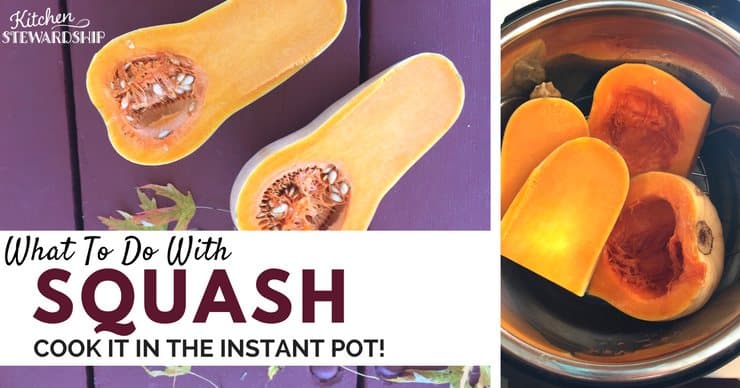 Winter squash round - tips, recipes and how to cook it in the instant pot in only 8 mins!