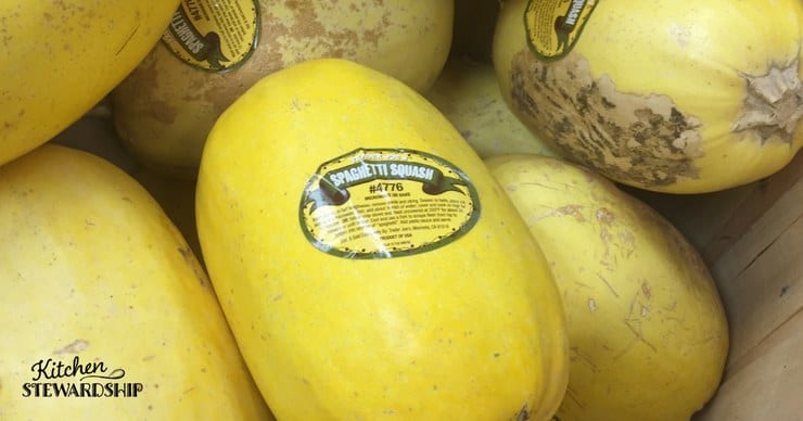 Spaghetti Squash - winter squash round up with recipes and tips