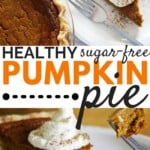 healthy sugar-free pumpkin pie recipe