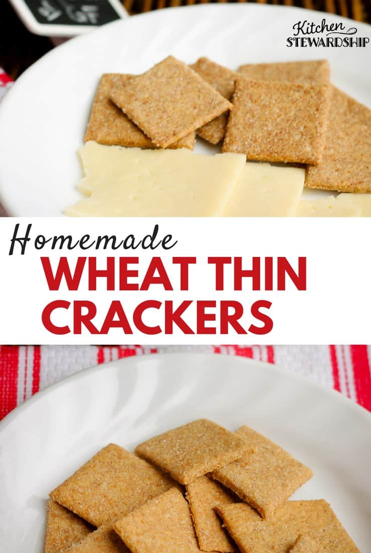 homemade wheat thin crackers