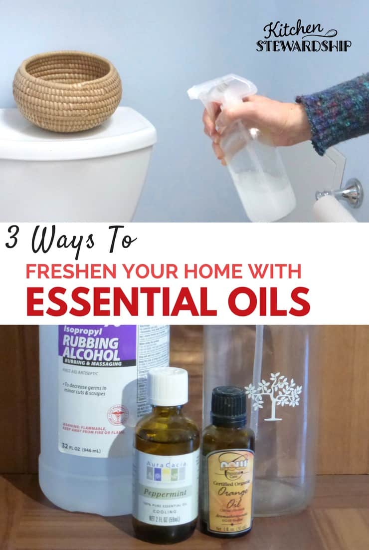 3 Ways To Freshen Your Home With Essential Oils