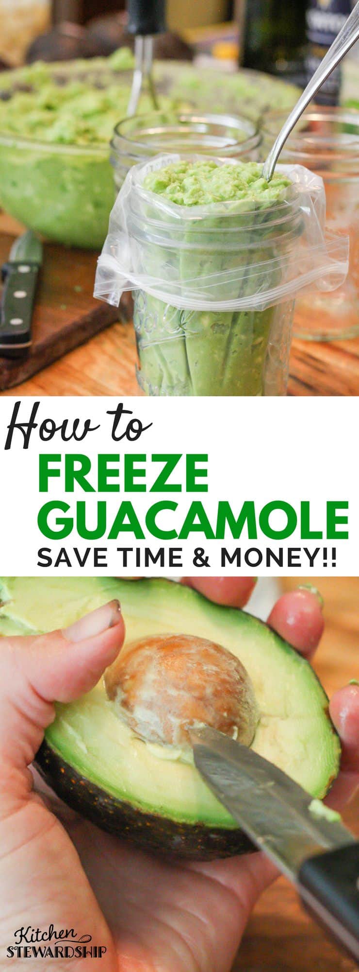 How to freeze guacamole. Stock on avocados when they are on sale and use this recipe and tips to preserve your guac!