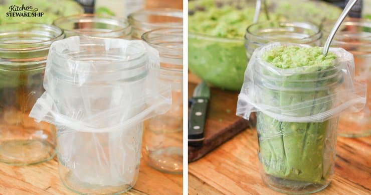 How to freeze guacamole