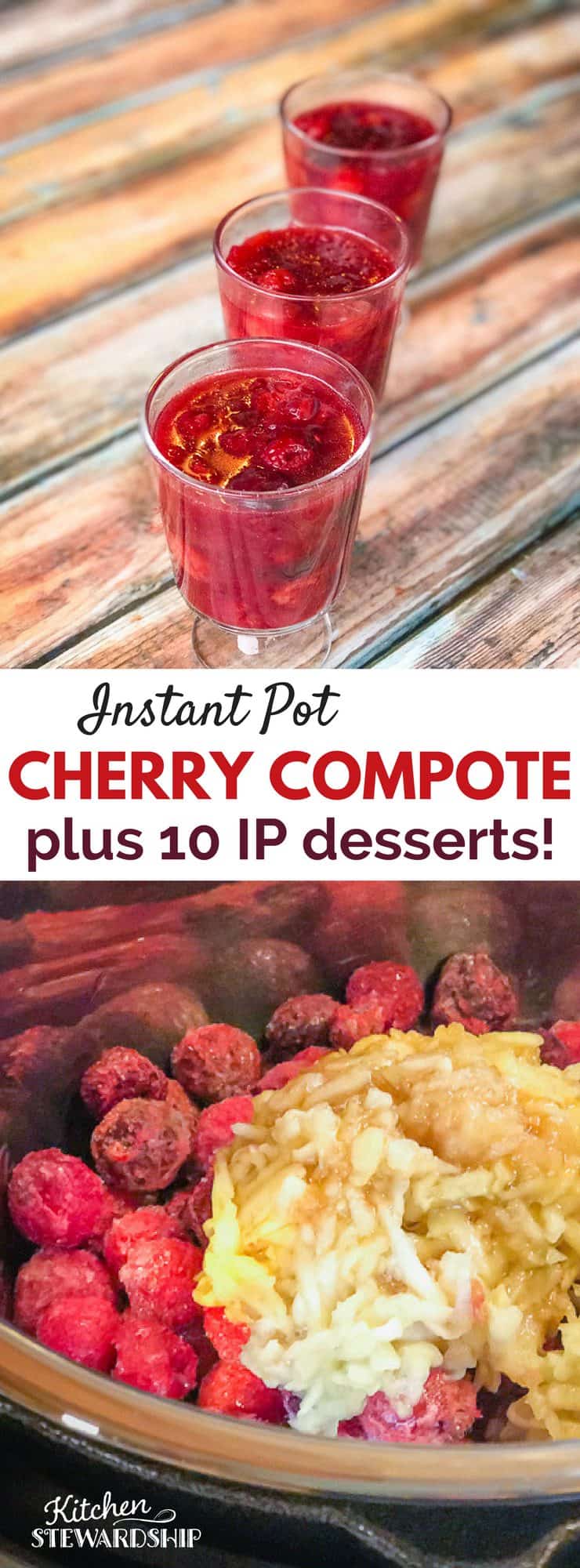 Instant Pot Cherry Compote