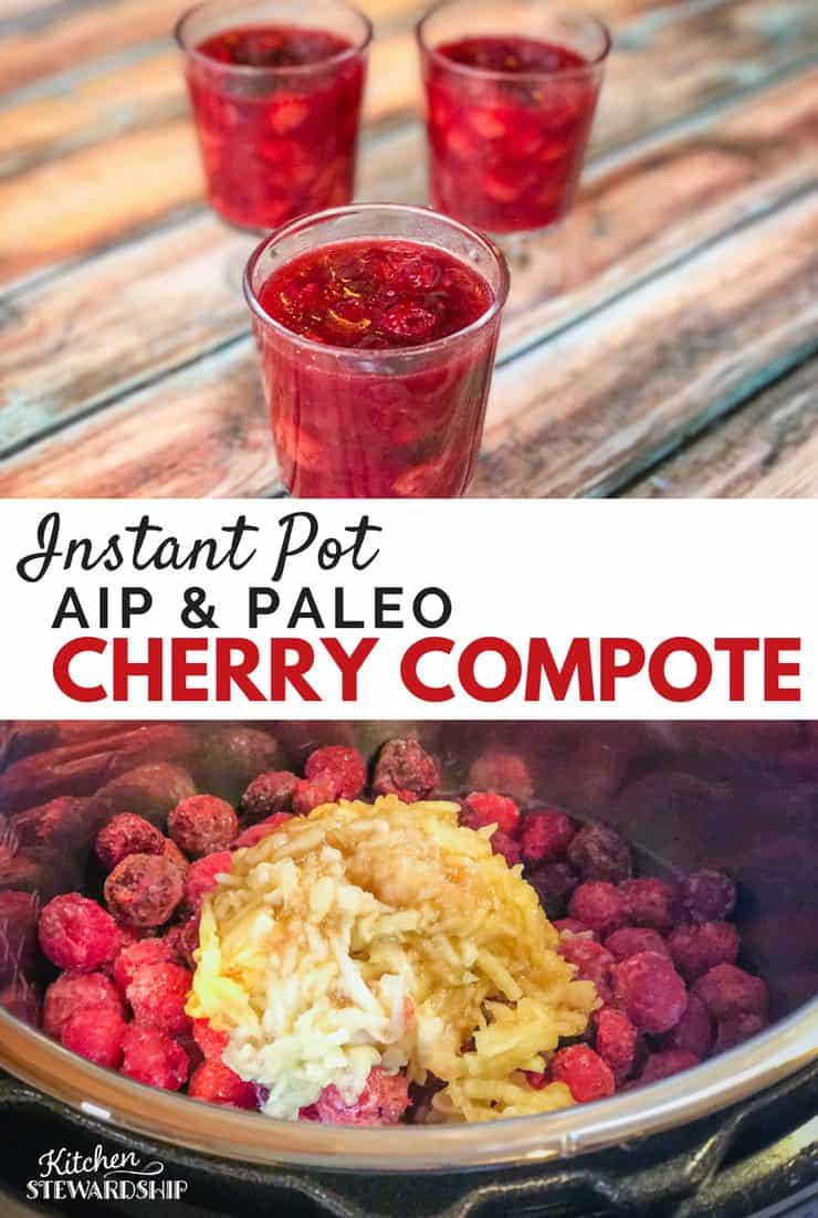 Instant Pot Cherry Compote