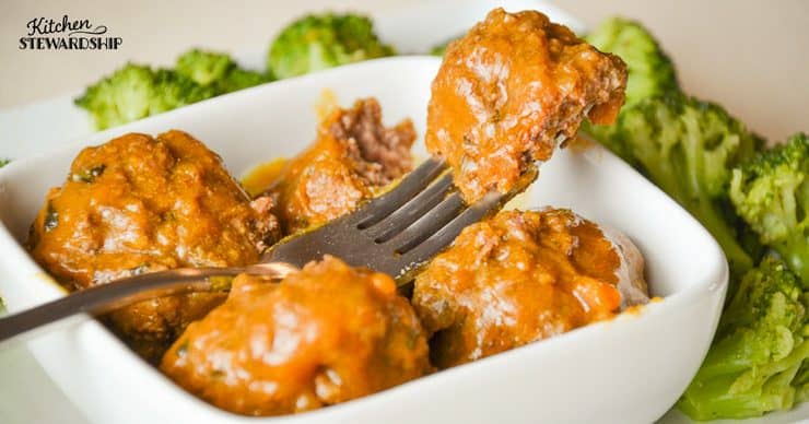 Instant Pot Sweet And Sour Meatballs - GAPS & AIP allergy friendly meal. Quickly have a healthy dinner everyone will love! Serve with a veggie side for a quick kid friendly dinner the adult will enjoy too!