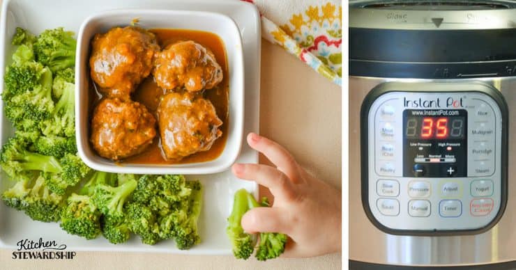 Instant Pot Sweet And Sour Meatballs