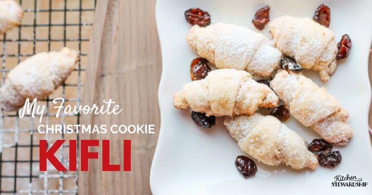 My Favorite Christmas Cookie Ever: Kifli