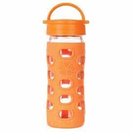 Mighty Fix glass water bottle promo