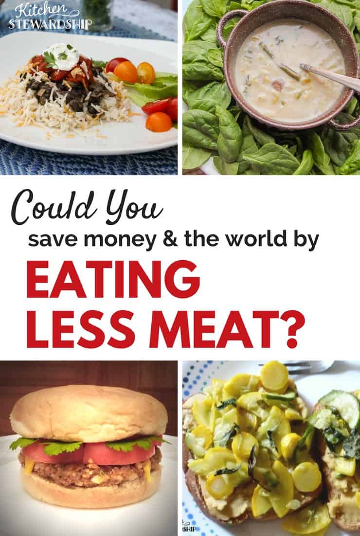 Less meat diet