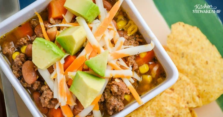 Delicious, easy and allergy friendly Instant Pot chili. Your family will love it and you'll love how healthy it is!