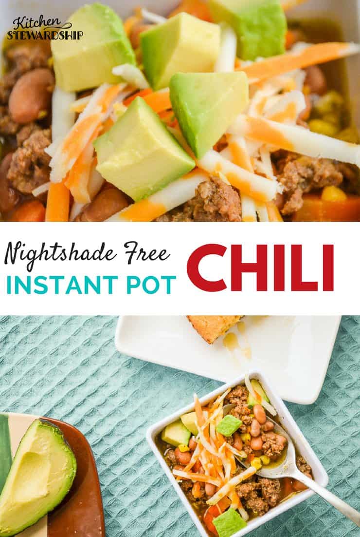 Nightshade Free Instant Pot Chili