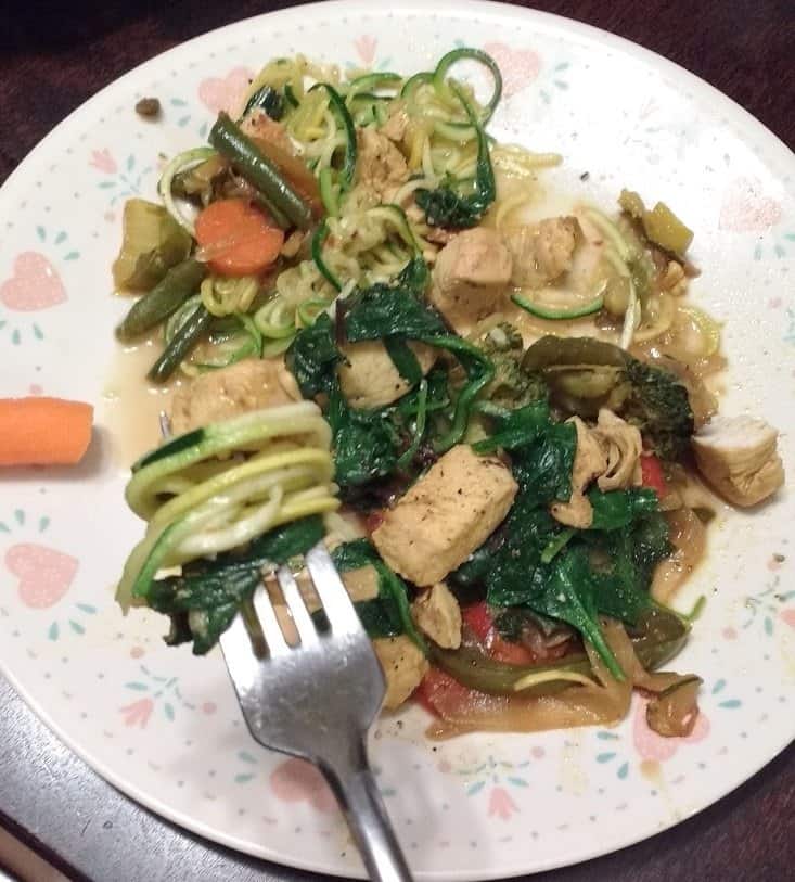 chicken stir fry Paleo gut healing style