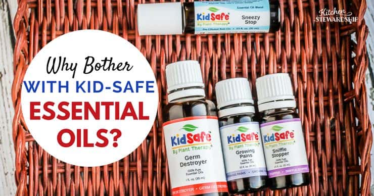 Not all essential oils are safe for kids. Take the guesswork out of essential oils by using Plant Therapy's KidSafe line. Quick interview and notes on how to use essential oils safely for the whole family from an expert.
