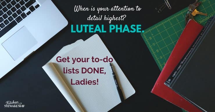 A to do list for your cycle