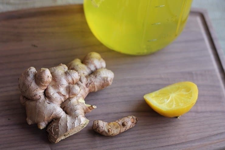 lemon and ginger