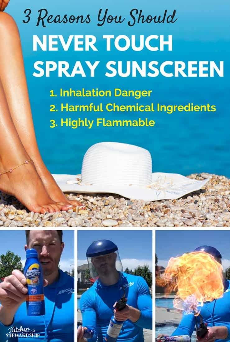 3 Reasons You Should Never Touch Spray Sunscreen, spray on sunscreen