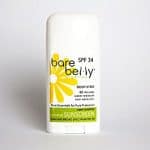 bare belly organics natural sunscreen review
