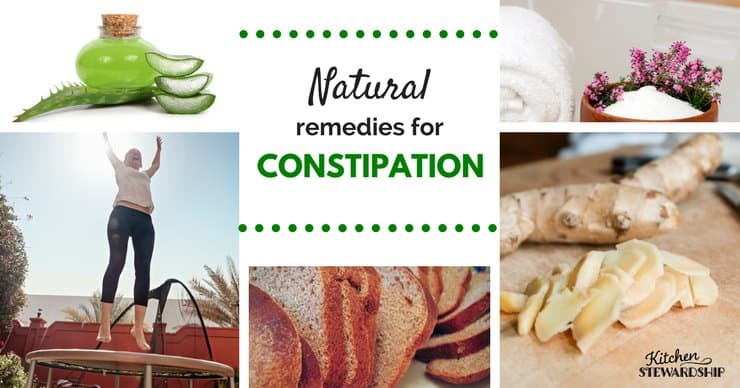 Natural remedies for constipation. Home remedies that work and why.