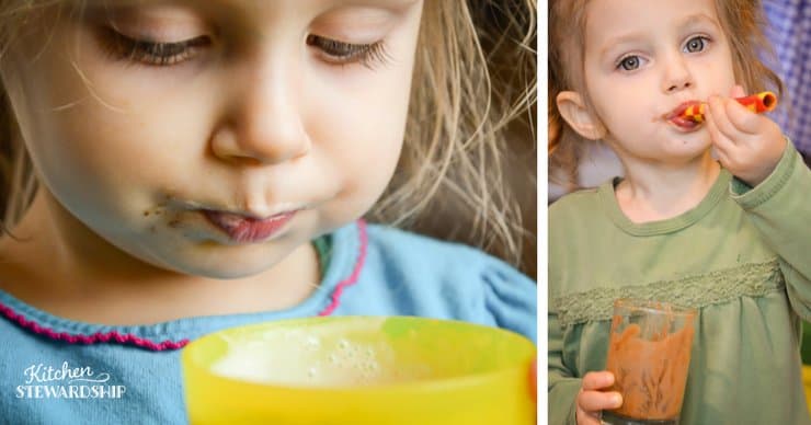 peach cobbler smoothie