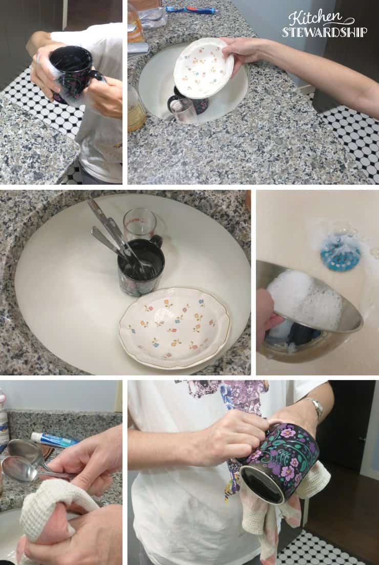 How to cook without a kitchen washing