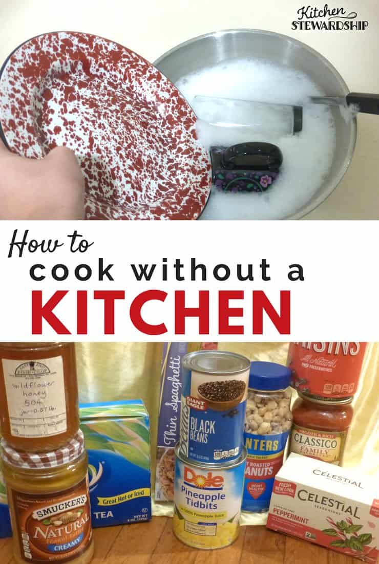 How to cook without a kitchen