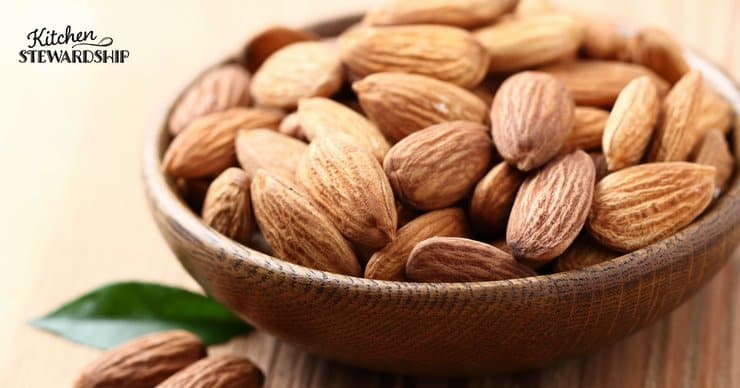 bowl of almonds